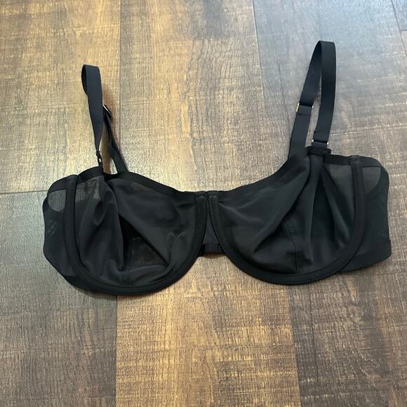 CUUP The Scoop Micro Bra in Black Size 38D - Picture 1 of 8